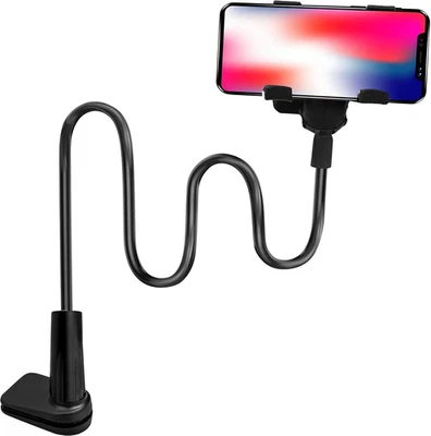 Porta Cellulare Da Collo,Supporto Cellulare,Gadget Tecnologici,Regolabile E Fles - Immagine 1 di 4