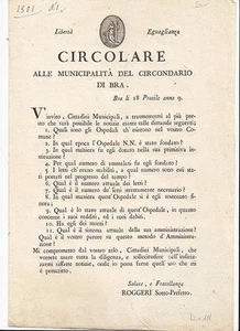 C245-REP.CISALPINA-BRA OSPEDALI CIRCOLARE - Picture 1 of 1