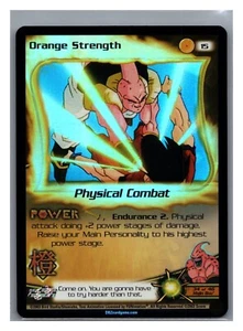 1x DBZ CCG NARANJA FUERZA 15 HOLO LÁMINA FUSIÓN SAGA PUNTUACIÓN DRAGON BALL Z - Imagen 1 de 1
