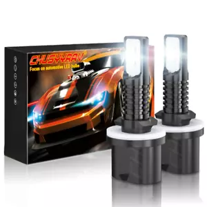 2PC 880 LED Fog Light Bulb 6000K Xenon White High Power 890 892 893 899 - Picture 1 of 9