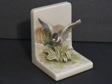 Vintage Single Right Side of OMC Ceramic Pheasant Bookend, Great for Den,Library
