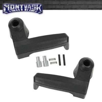Fit For 80-96 Ford F-150 F-250 F-350 Bronco Black Vent Window Handle Lock - Image 1 of 4