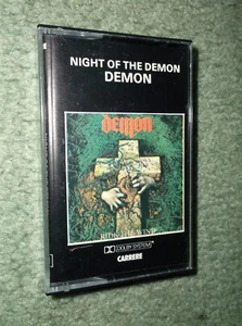 DEMON Night Of The Demon Cassette {1st album} - Beautiful TESTED tape!!! - Picture 1 of 3