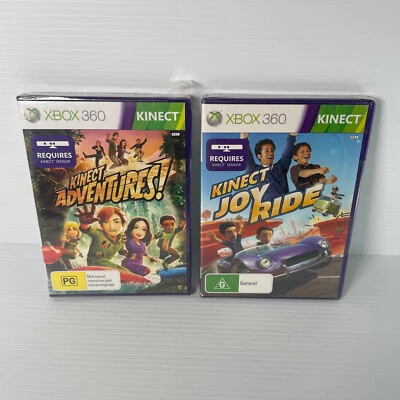 Xbox 360 Kinect Bundle Adventures! + Joy Ride BRAND NEW SEALED - Image 1 of 4