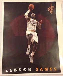 Lebron James FATHEAD Cavaliers MVP Floater Mural 20" x 15" Vinyl Wall Graphics - Picture 1 of 1