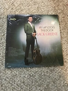 Jack Greene What Locks The Door Vinyl LP Decca ST91433  - Picture 1 of 3