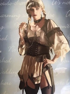 Adult Zombie Gretel Costume Unhappily Everafter Halloween - Picture 1 of 4