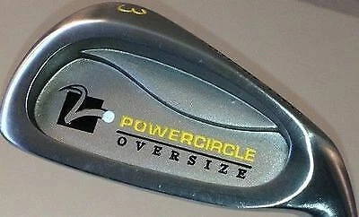 Square Two Power Circle Oversized 7 Iron Golf Club, S-Steel Shaft, LH - Image 1 of 2