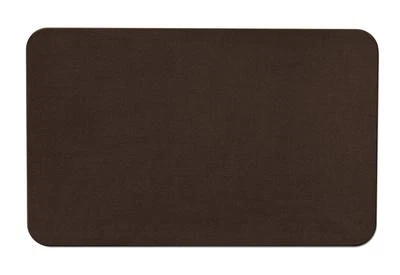 4 x 6 SKID-RESISTANT Area Rug Carpet Floor Mat CHOCOLATE BROWN - Image 1 of 4