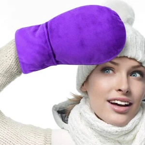 Wärmehandschuhe (1 Paar) Lavendel & Natürlichen Tonperlen - Erwärmen Mikrowelle - Bild 1 von 14
