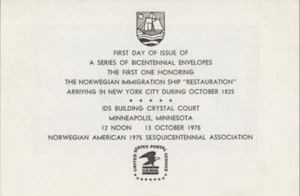 #U571 10c Compass Rose Envelope First Day Ceremony Program - Picture 1 of 2