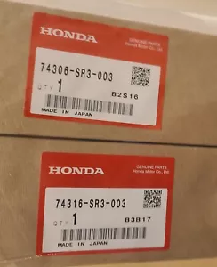 Honda Genuine OEM Civic EG6 Type-R Roof Molding Right & Left Side Set of 2 - Picture 1 of 6