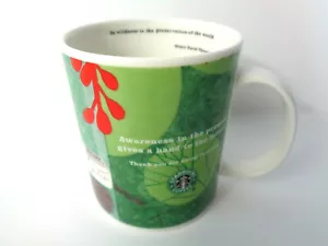 Starbucks Green Team 2002 Henry David Thoreau Tasse Becher 16 flüssige Unzen - Bild 1 von 7