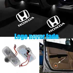 Lámpara de sombra fantasma proyector de cortesía de luz LED para HONDA Accord Pilot 2 piezas - Imagen 1 de 6