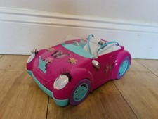 Funvile Sparkle Girls Pink Blue Butterfly Convertible Car
