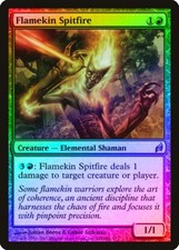 Flamekin Spitfire FOIL Lorwyn NM Red Uncommon MAGIC GATHERING CARD ABUGames