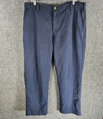 Workrite FR Pants Mens 38x Navy Blue Flame Resistant Nomex 2112 Cat 1 Arc 7 - Image 1 of 4