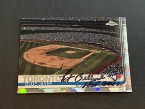 Pat Gillick Signed 2019 Topps Chrome Sapphire Card Auto Blue Jays Autograph COA