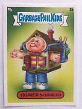 Garbage Pail Kids Topps 2020 Sticker Late For School 2a Homer Schooled