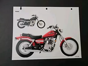 2007 Honda Rebel CMX250C Motorcycle 1-page Brochure Spec Sheet OEM - Picture 1 of 2