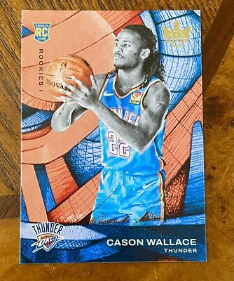 2023-24 Panini Court Kings Cason Wallace Rookies I RC Level I #93 OKC THUNDER - Image 1 of 2
