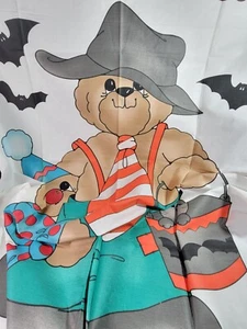 Daisy Kingdom 1990 Halloween Fabric Trick or Treat 34 x 45 Craft Textile - Picture 1 of 4