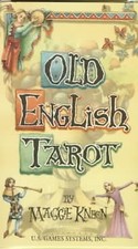 Old English Tarot, Cards by Kneen, Maggie, Like New Used, Free shipping in th...
