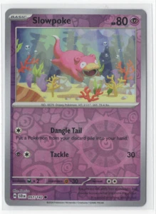 Pokemon Stellar Crown - 057/142 Slowpoke Reverse Holo - Imagen 1 de 1