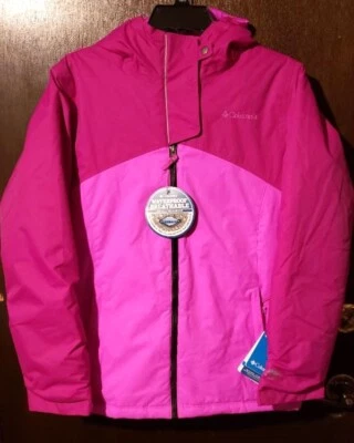 Chaqueta COLUMBIA Big Girls XL (18-20) Magenta/Ciruela Crash Course NUEVA CON ETIQUETAS $105 Foto 1 de 3