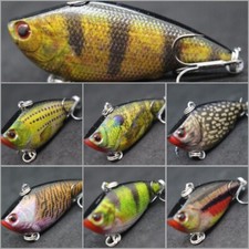 2 1/4 inch 1/3 oz Lipless Crankbait Trap Sinking Lifelike Fishing Lures HL540