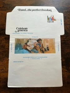 US 1984 Scott UC59 - Celebrate America - 36c Air Mail Aerogramme - Picture 1 of 2