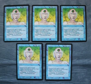 Amnesia x 5 -The Dark - Magic The Gathering - MTG - Picture 1 of 2