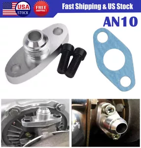 10 AN Turbo Oil Drain Outlet Flange Adapter AN10 Fitting For T25 GT28 GT30 GT35 - Bild 1 von 14