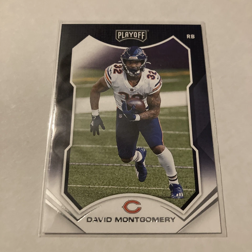 2021 Playoff Football #128 David Montgomery Bears - Image 1 of 1