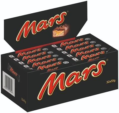 Mars Riegel Display 32x 51g (1,63 Kg) - Bild 1 von 4