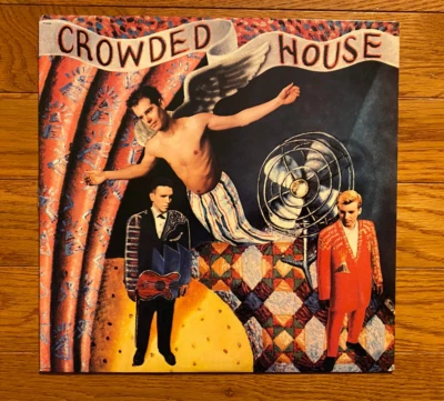Crowded House - Self Titled LP Capitol ST-12485 1985 Pressing  w/ Inner - Image 1 of 4