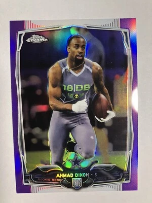 2014 Topps Chrome - Purple Refractor #136 Ahmad Dixon (RC) - Image 1 of 2