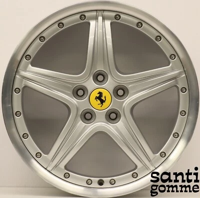 1 CERCHIO IN LEGA FERRARI 360 7,5 X 18 " ORIGINALE BBS RIVERNICIATO 183843 - Immagine 1 di 4