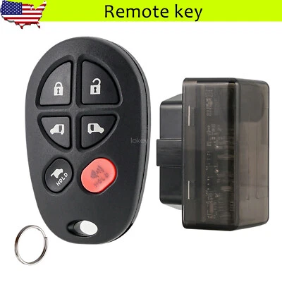 Para 2010 2011 2012 2013 2014 2015 2016 2017 Toyota Sienna Mando a Distancia Llavero Herramienta Foto 1 de 4