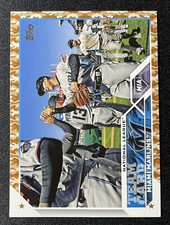2023 Topps Series 2 Maimi MARLINS Team Card MEMORIAL DAY CAMO /25 SSP ULTRA RARE