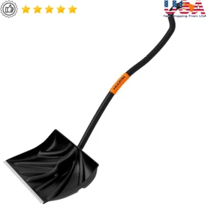 Heavy Duty Snow Shovel Ergonomic Handle Large Capacity Driveway Ice Removal Tool - Picture 1 of 4