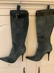 Women's Kitten Heel Casadei Boots Size 8 - Picture 1 of 6