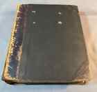 Antique 1864 Holy Bible Civil War Era New & Old Testament W/Apocrypha W. Harding