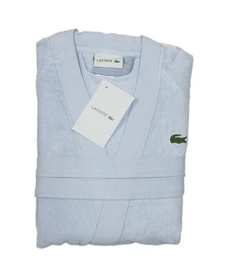 Bata clásica de piqué de rizo de algodón liso Lacoste para hombre Foto 1 de 4