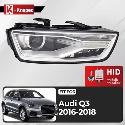 For 2016-2018 Audi Q3 HID Headlight Headlamp Assy Composite Passenger Right Side Foto 1 de 4