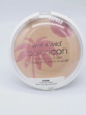 Wet N Wild Coloricon Bronzer & BLUSH 34296 HOLD ME CLOSE 0.46oz  - Image 1 of 4