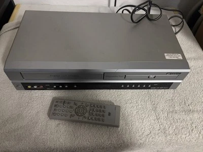 VTG Sansui VRDVD4001A DVD Player VHS/DVD Combo Player Recorder & REMOTE Tested - Image 1 of 4