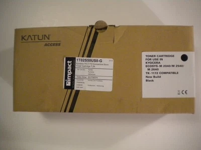 NEW! Compatible for Kyocera TK-1172 Black Toner Cartridge by Katun - Image 1 of 4