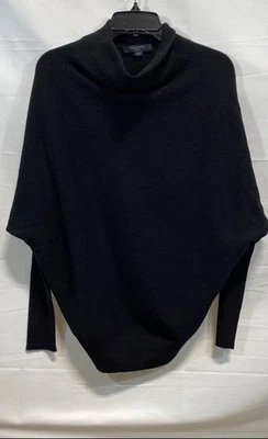 AllSaints Women's Black Wool Cashmere Turtleneck Pullover Sweater Size: Small - Image 1 of 4