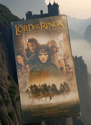 Lord Of The Rings (VHS 2002) Fellowship of the Ring Movie  - Image 1 of 3